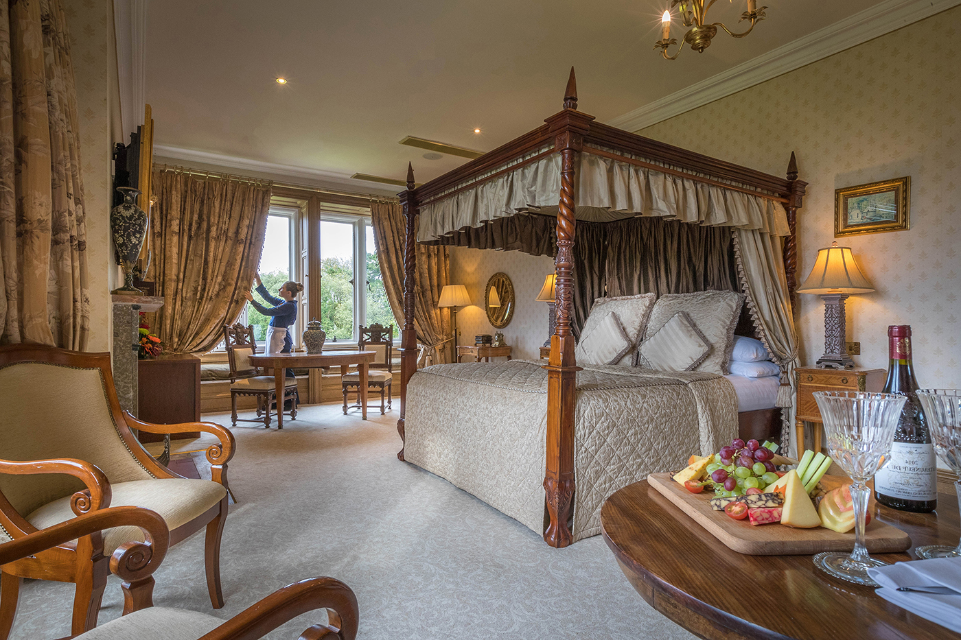 Presidential Suite @ Lough Rynn Castle Hotel - Hotel Photographer © David Cantwell Photography