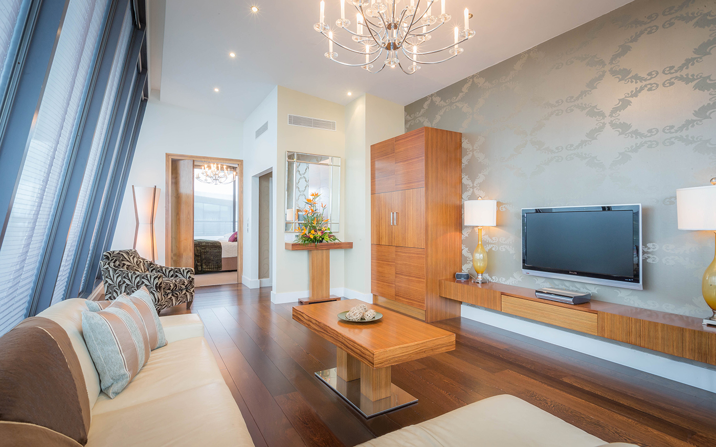 Penthouse Sitting Room @ The Clayton Hotel Galway - Hotel Photographer © David Cantwell Photography
