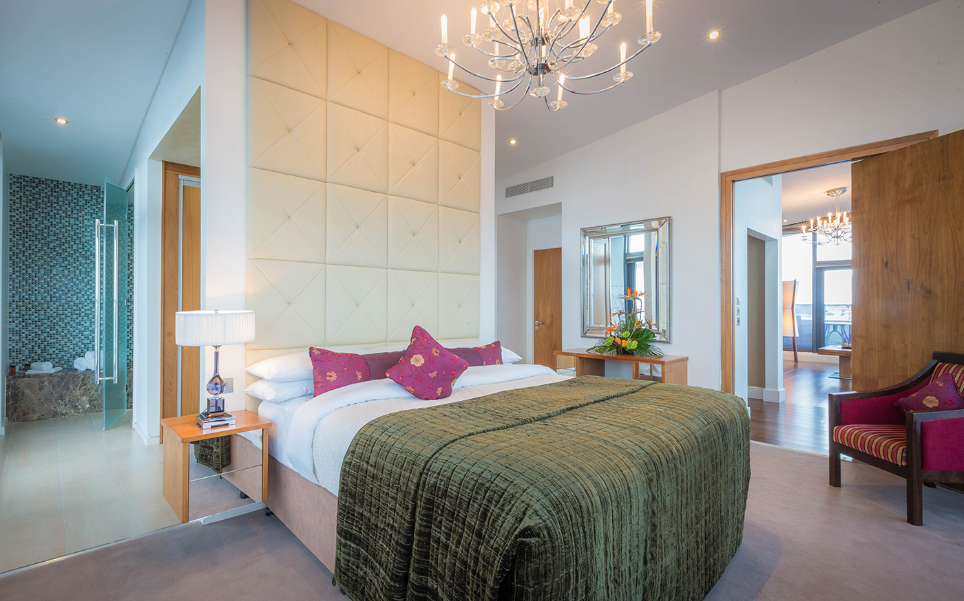 Penthouse Bedroom @ The Clayton Hotel Galway - Hotel Photographer © David Cantwell Photography