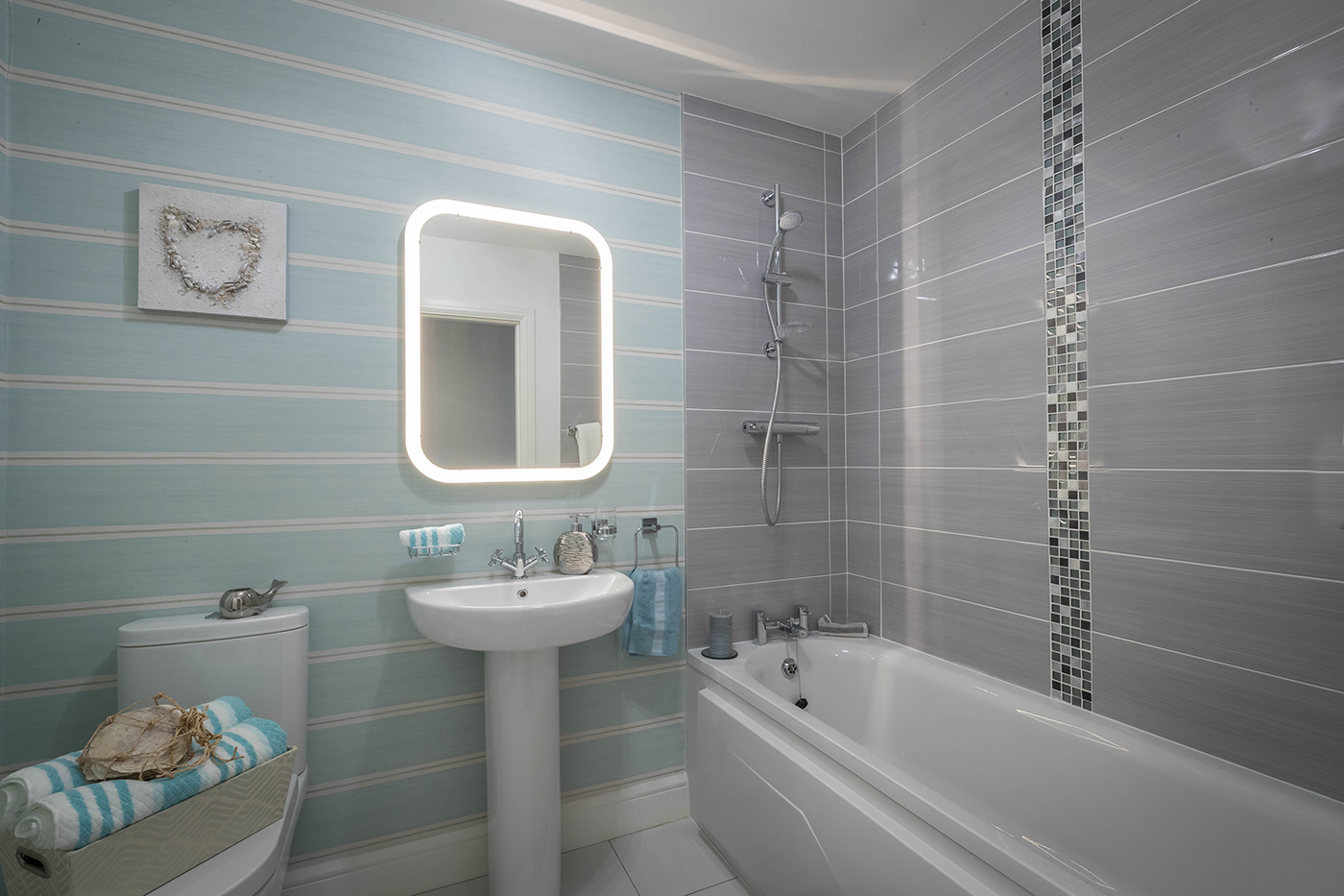 Residential Property Bathroom - Interiors Photographer © David Cantwell Photography