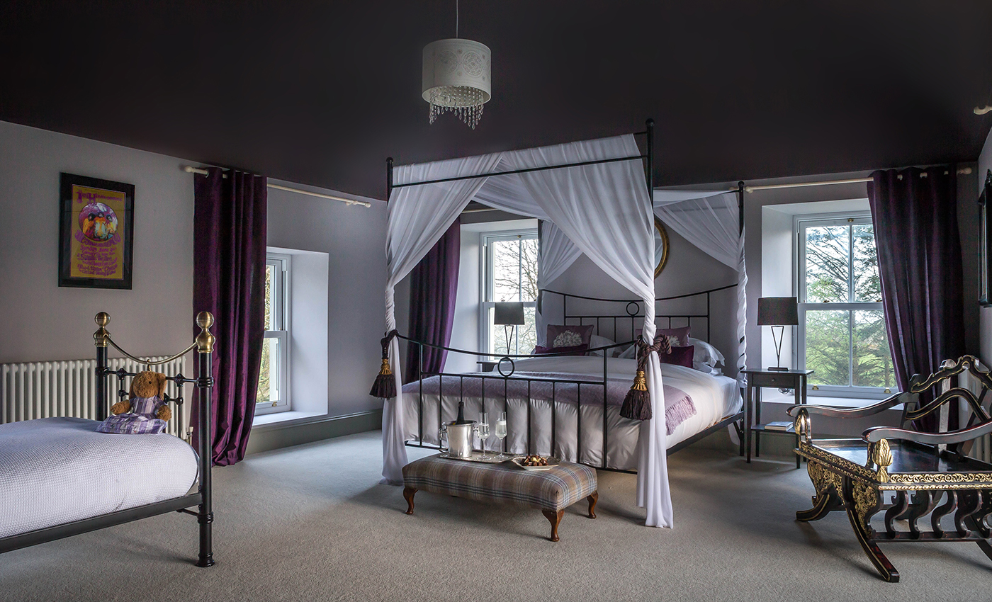 B&B Four Poster Bedroom - Interiors Photographer © David Cantwell Photography