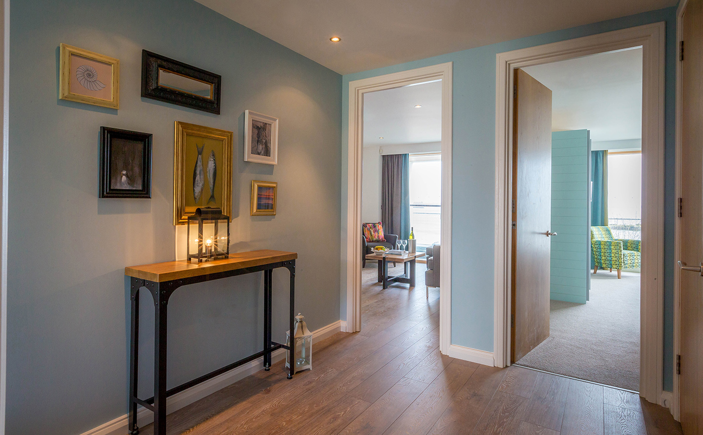 Residential Property Hallway - Interiors Photographer © David Cantwell Photography