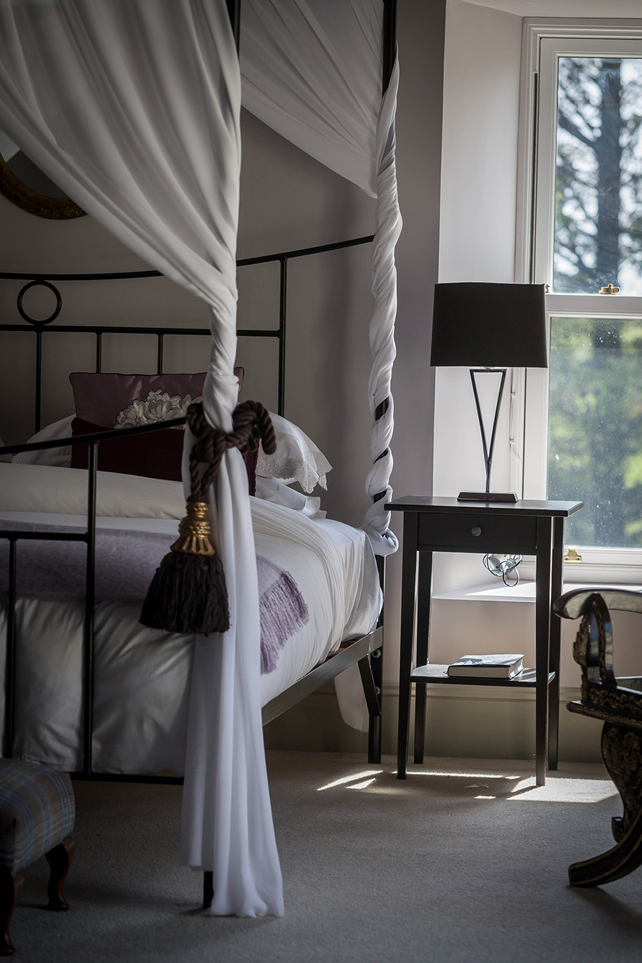 B&B Four Poster Bed - Interiors Photographer © David Cantwell Photography