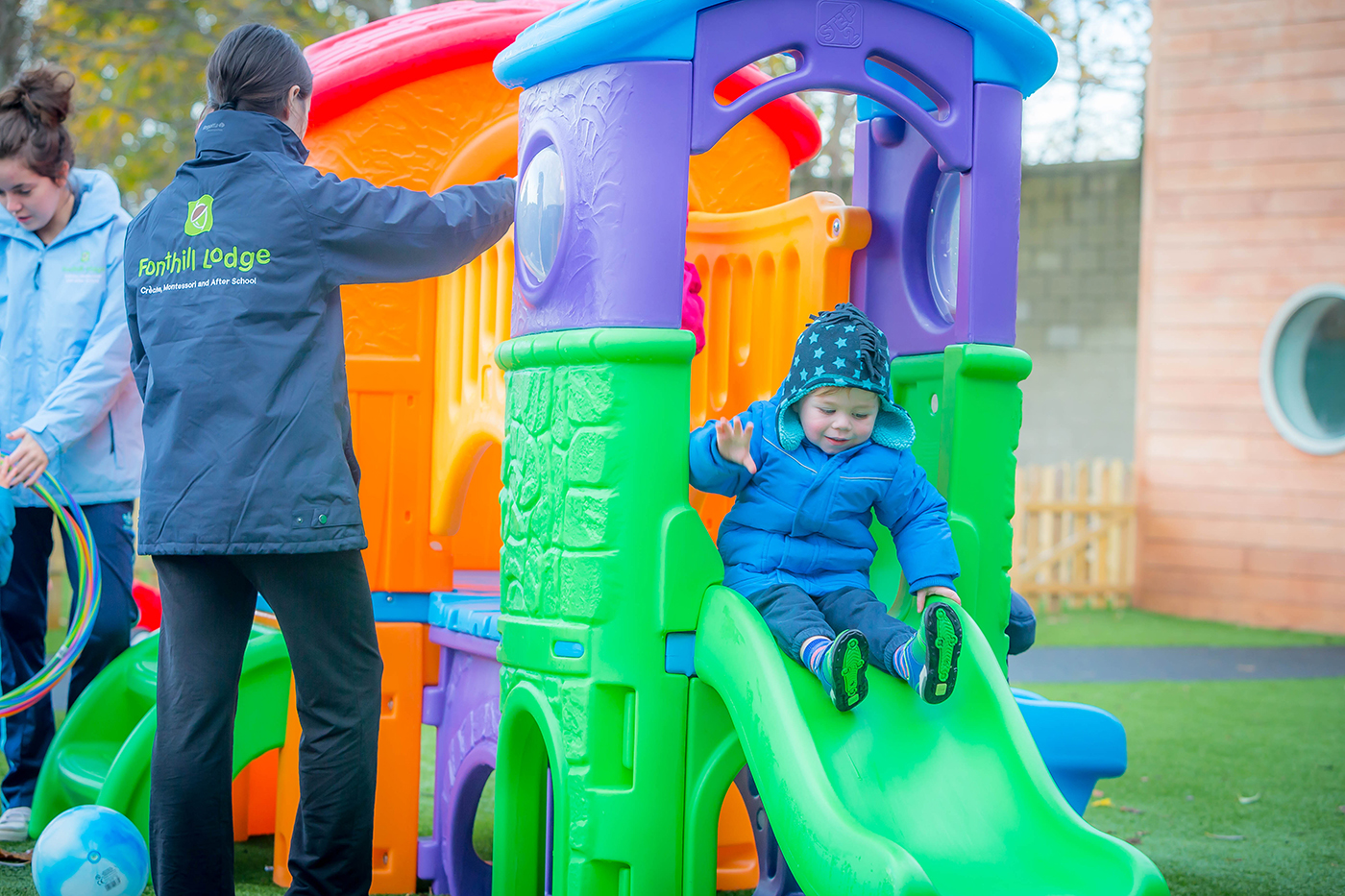 Outdoor Play Area @ Fonthill Lodge Creche © David Cantwell Photography