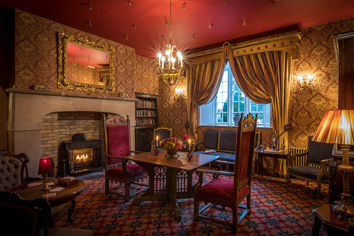 Drawing Room @ Lough Rynn Hotel © David Cantwell Photography