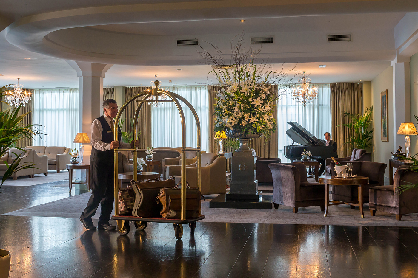 The Lobby @ The Newpark Hotel © David Cantwell Photography