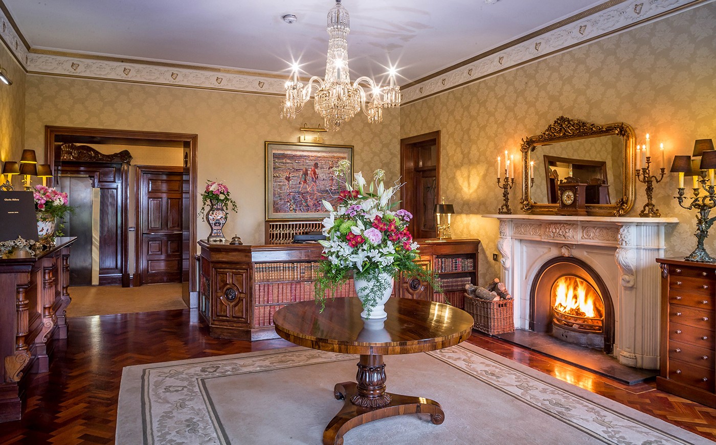 The Foyer @ Glenlo Abbey Hotel © David Cantwell Photography