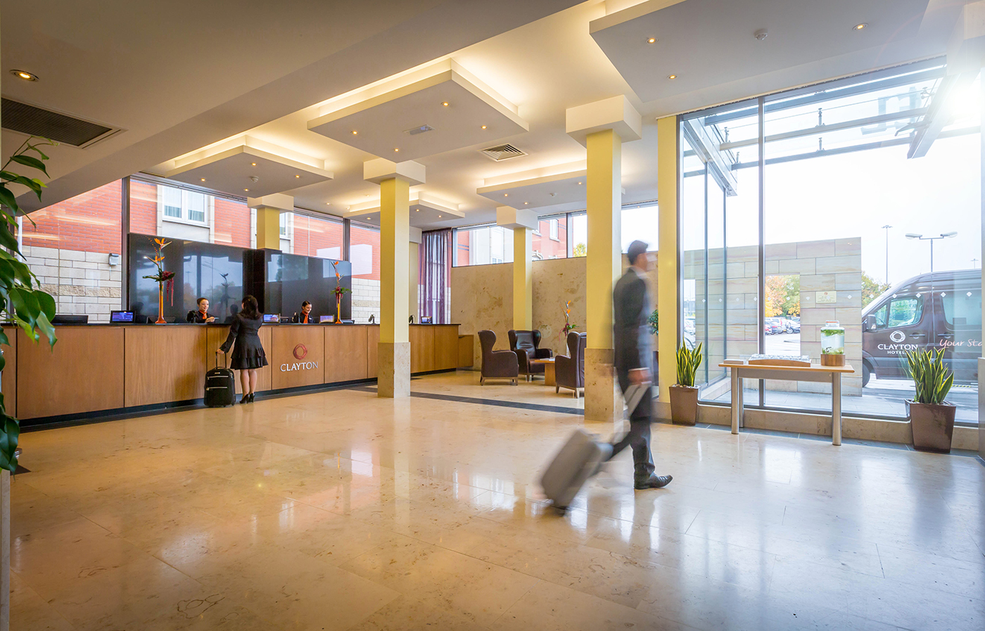 The Foyer @ Clayton Hotel Manchester © David Cantwell Photography