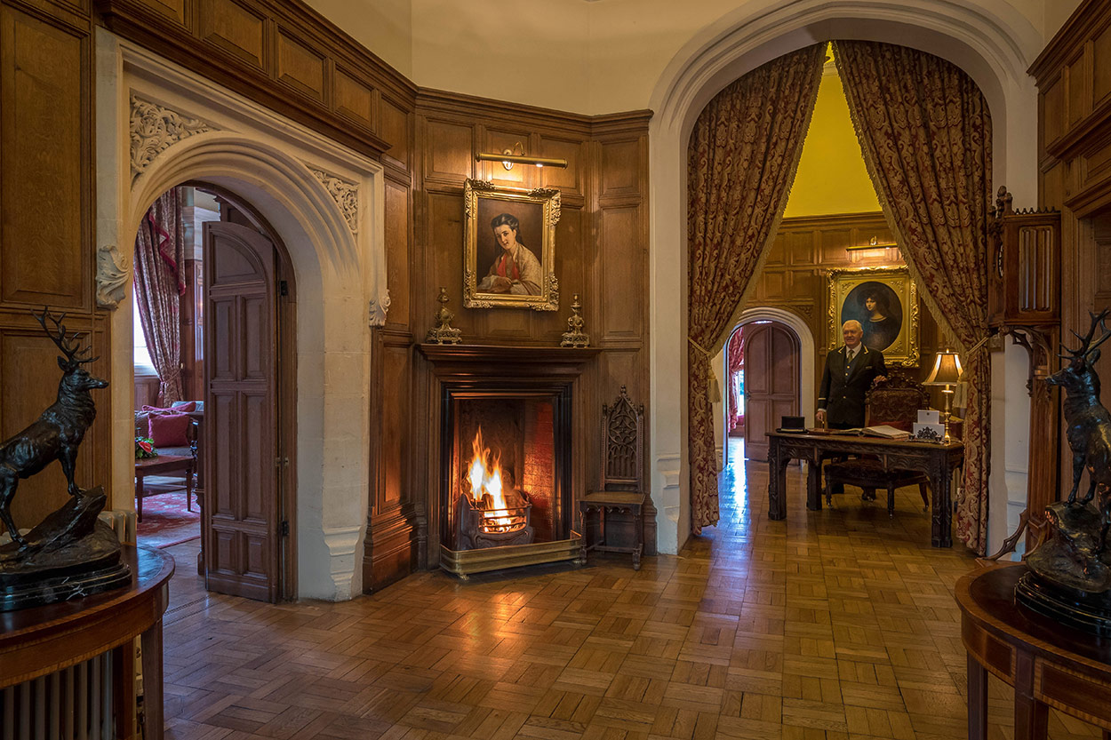 The Lobby @ Lough Rynn Castle Hotel © David Cantwell Photography