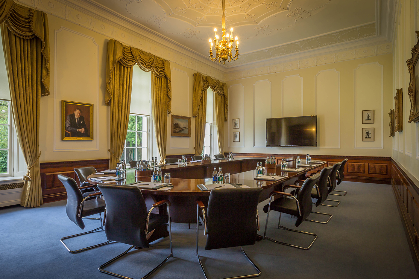 The Tower Room Boardroom Meeting Room @ The K Club - Hotels Photographer © David Cantwell Photography