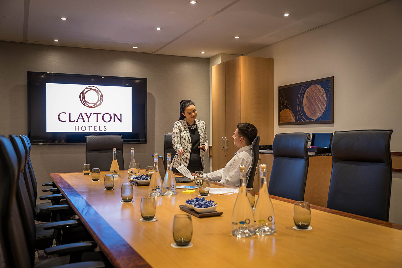 Boardroom Meeting Room @ Clayton Hotel Leopardstown - Hotels Photographer © David Cantwell Photography