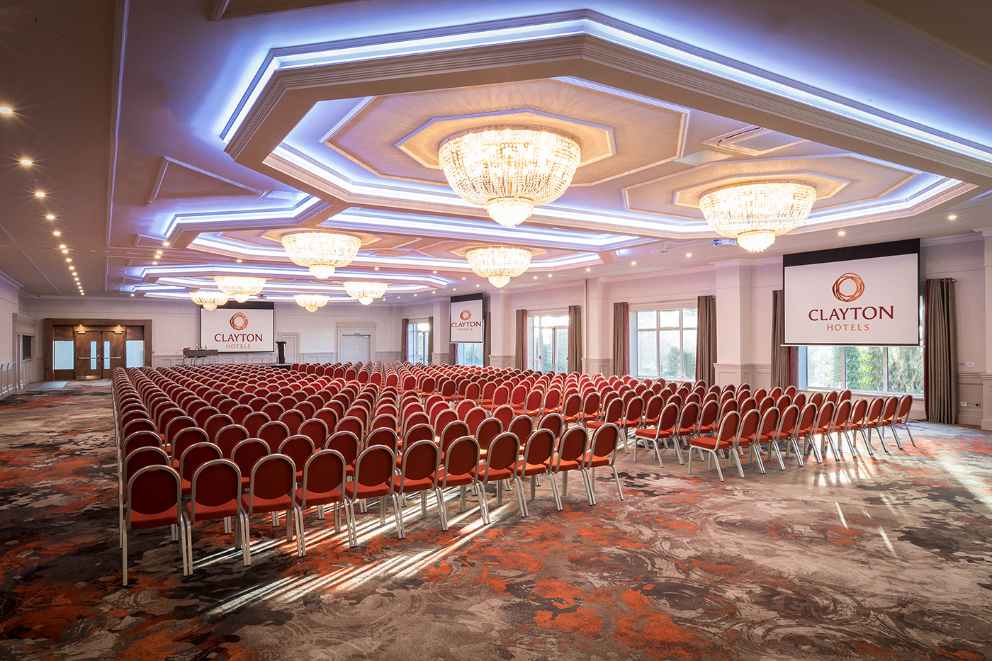 Theatre Style Meeting Room Clayton Hotel Silver Springs - Hotels Photographer © David Cantwell Photography