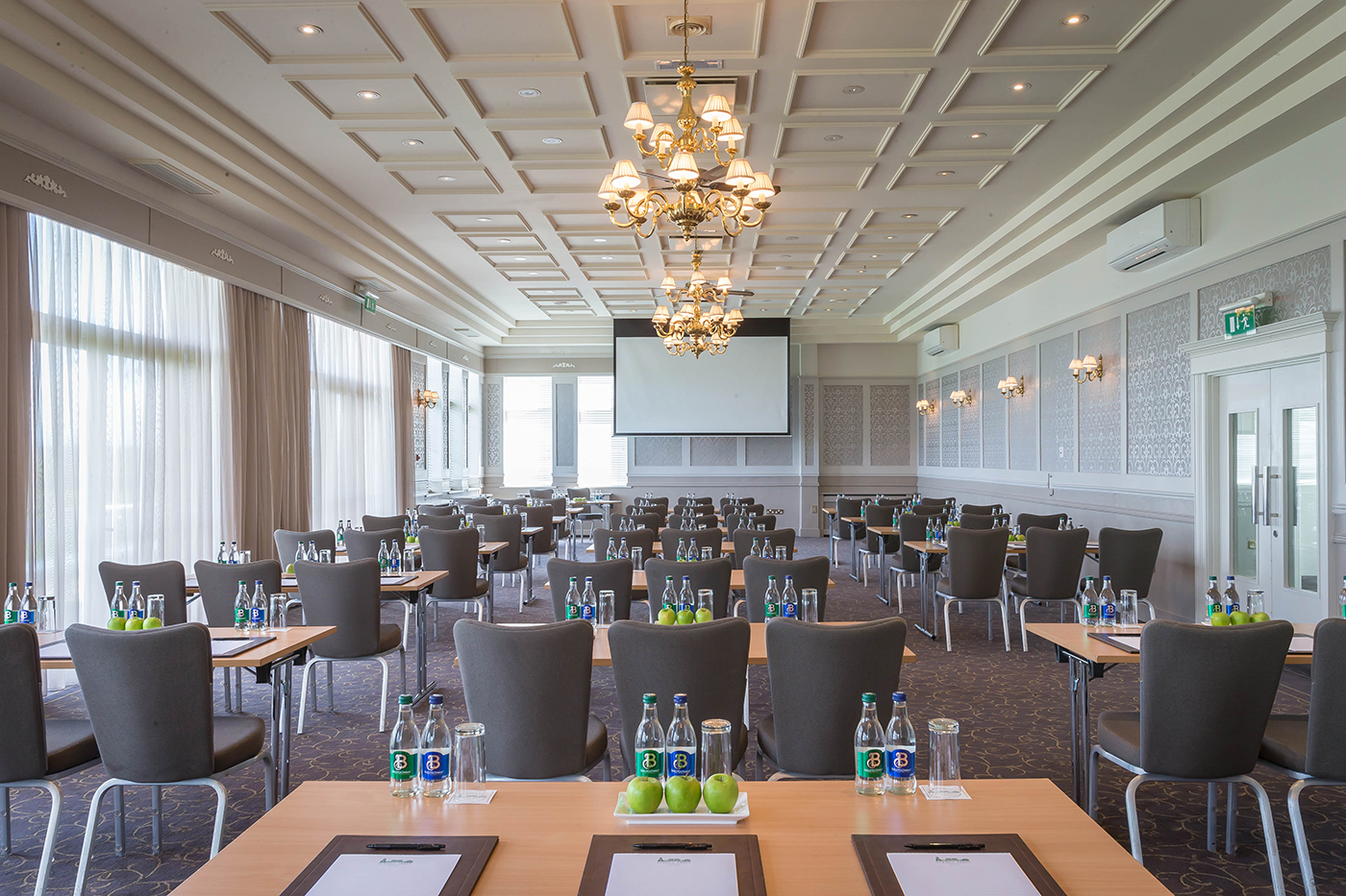 Classroom Style Meeting Room @ Glenlo Abbey Hotel - Hotels Photographer © David Cantwell Photography