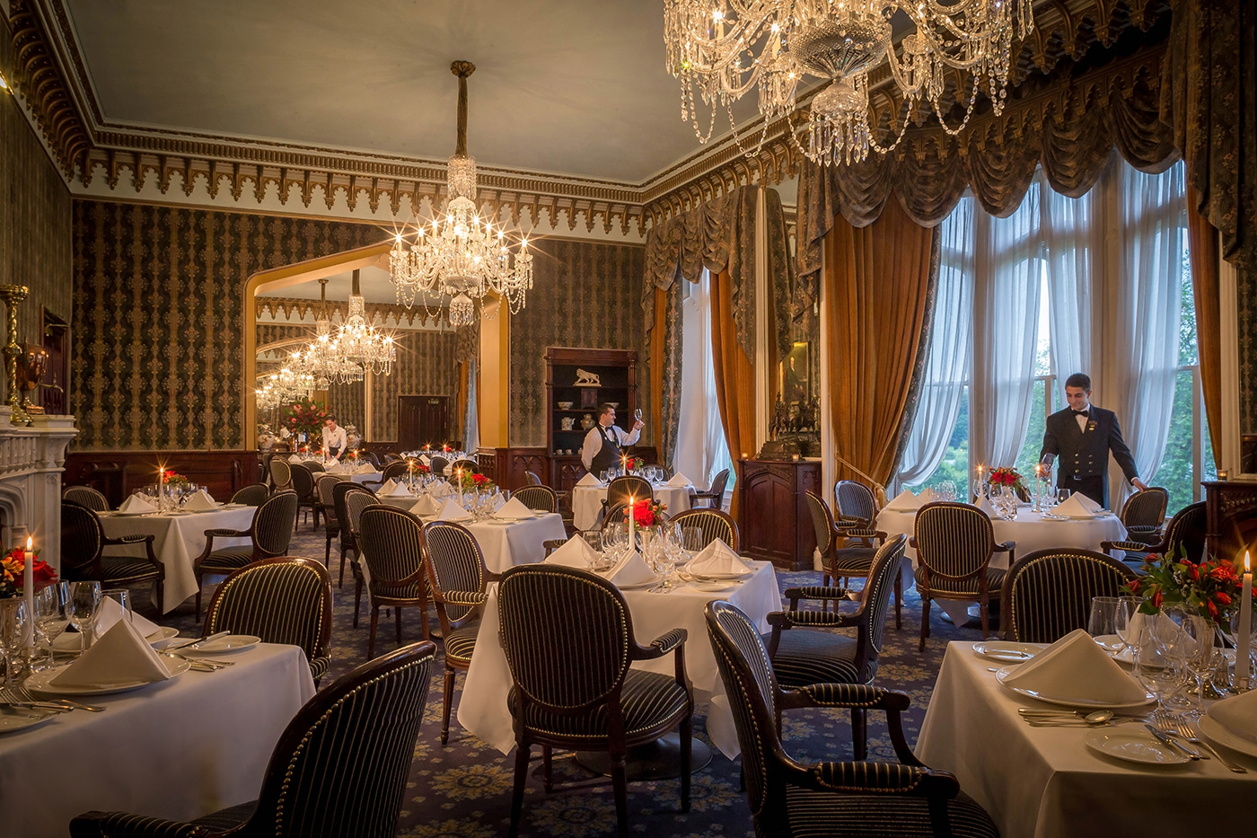Earl of Thomond Restaurant @ Dromoland Castle © David Cantwell Photography