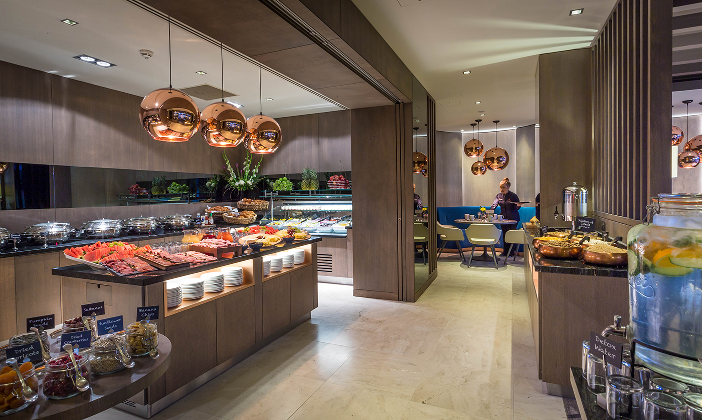 Restaurant @ Clayton Hotel Chiswick London UK © David Cantwell Photography