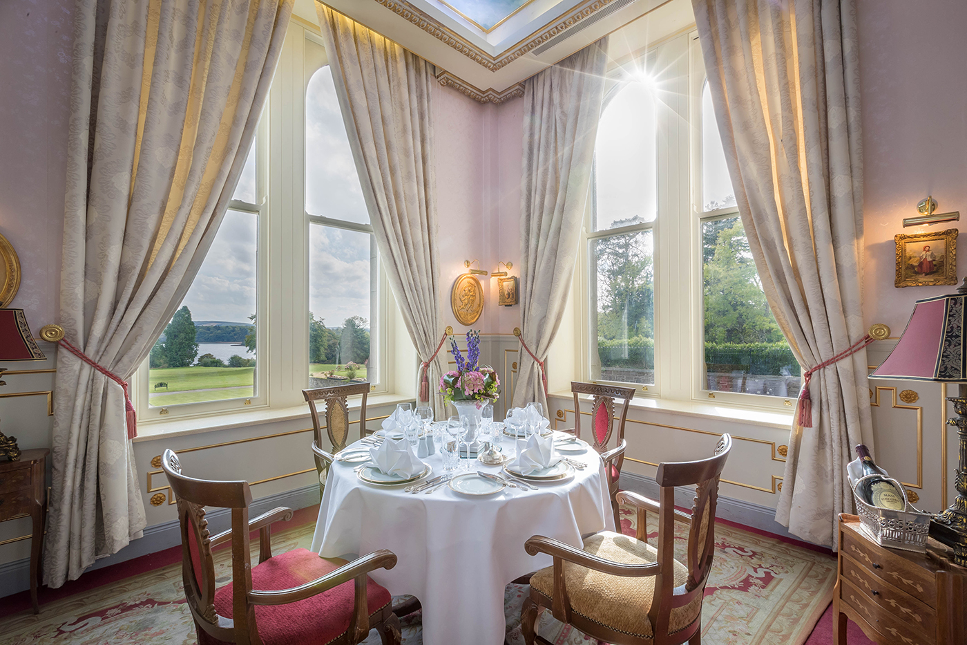 Private Dining @ Kilronan Castle Hotel - Interiors Photographer © David Cantwell Photography