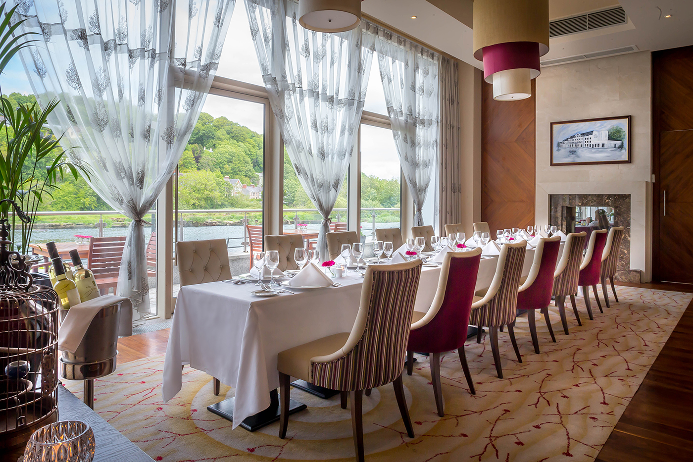 Private Dining @ The Kingsley Hotel - Interiors Photographer © David Cantwell Photography
