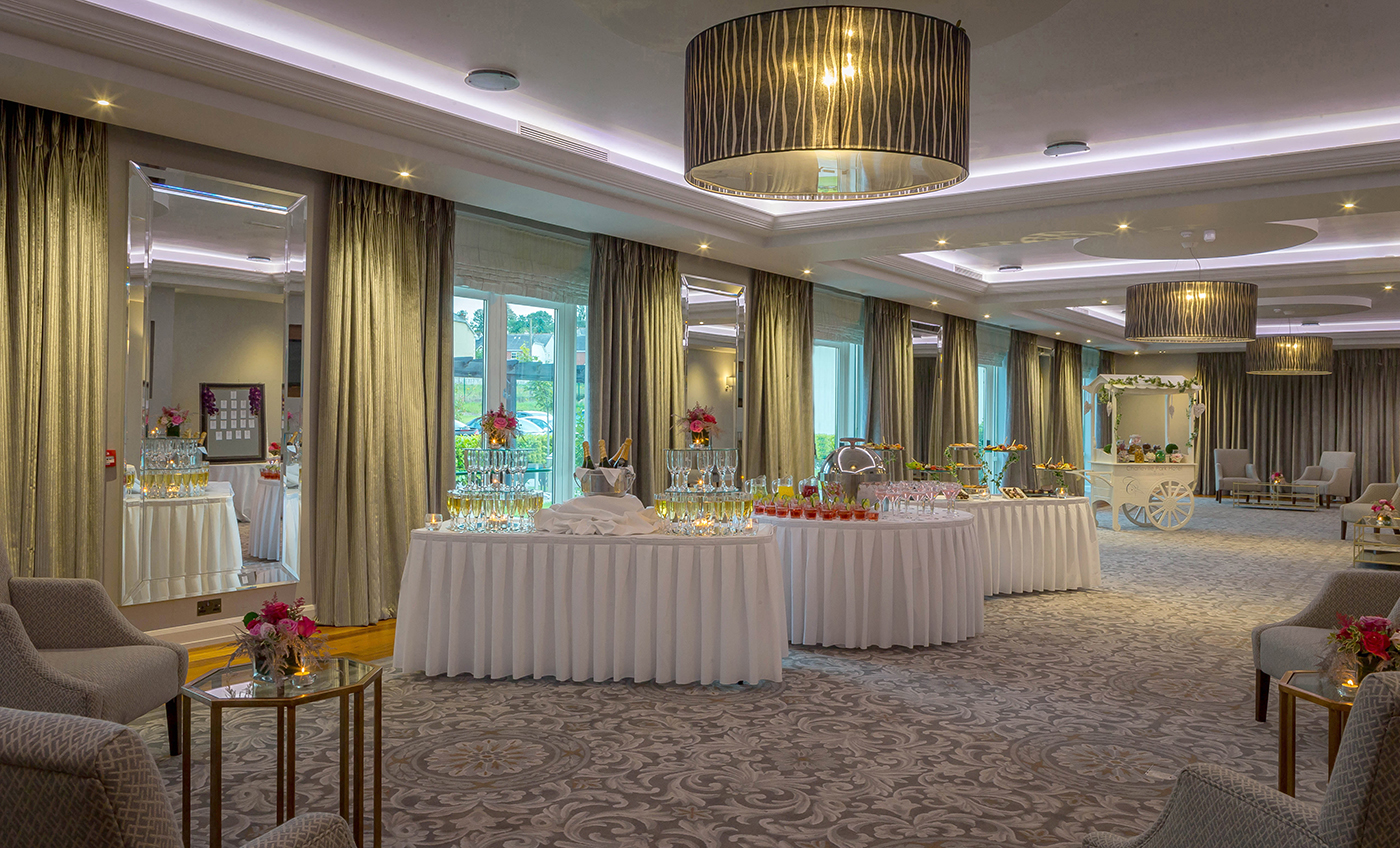 Breakout Area - Staged for Wedding Drinks Reception @ The Charleville Park Hotel © David Cantwell Photography