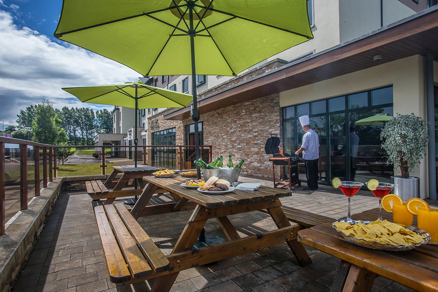 Outdoor Breakout Area @ Charleville Park Hotel © David Cantwell Photography