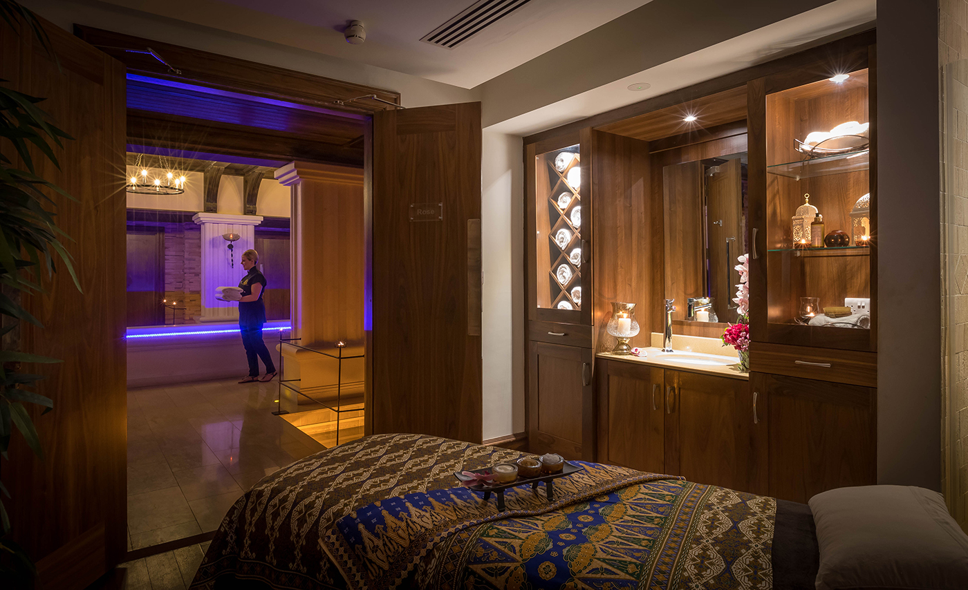 Treatment Room & Corridor @ Kilronan Castle Hotel Spa © David Cantwell Photography
