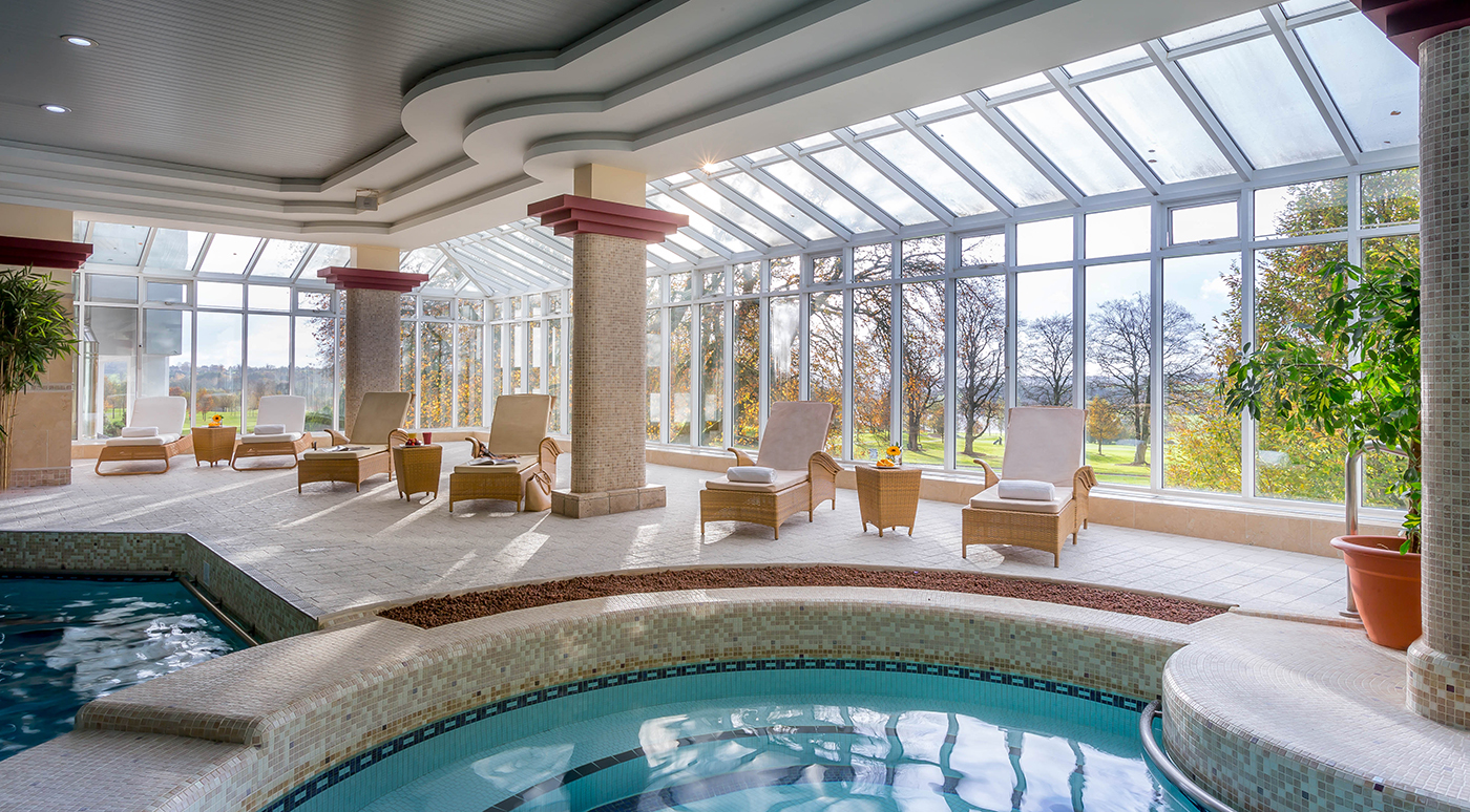 Pool Lounger Deck @ Slieve Russell Hotel Swimming Pool  © David Cantwell Photography
