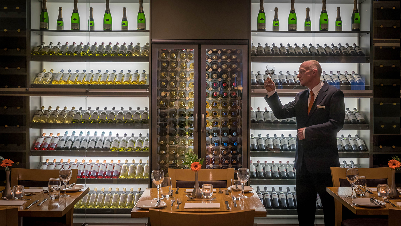 Restaurant Manager at Winde Displayin Clayton Clyde Court Hotel - Hotel Lifestyle Photographer © David Cantwell Photography