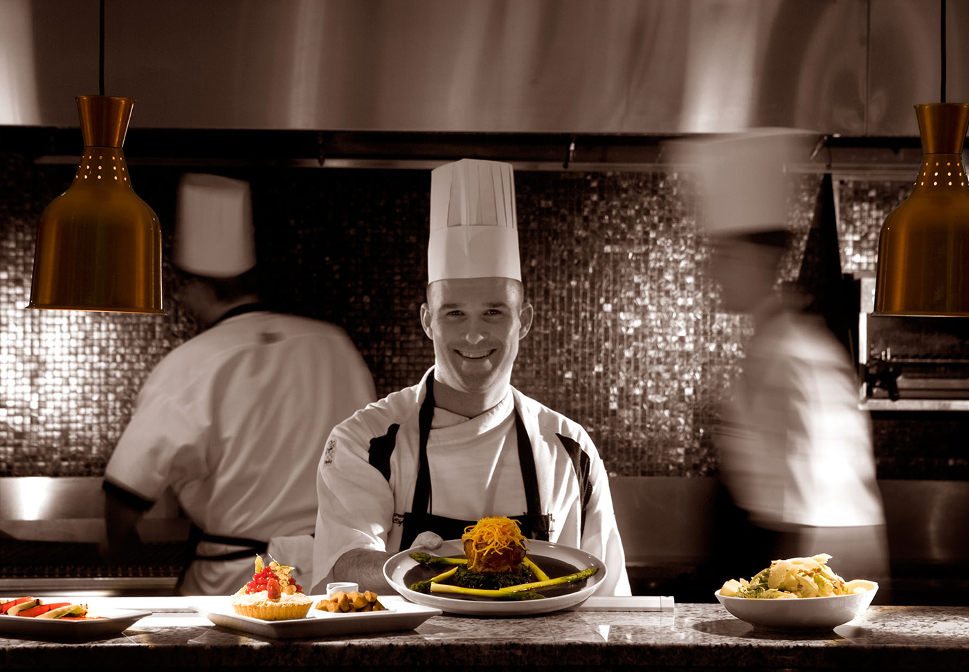 Chef at the Pass - People At Work Photography © David Cantwell Photography