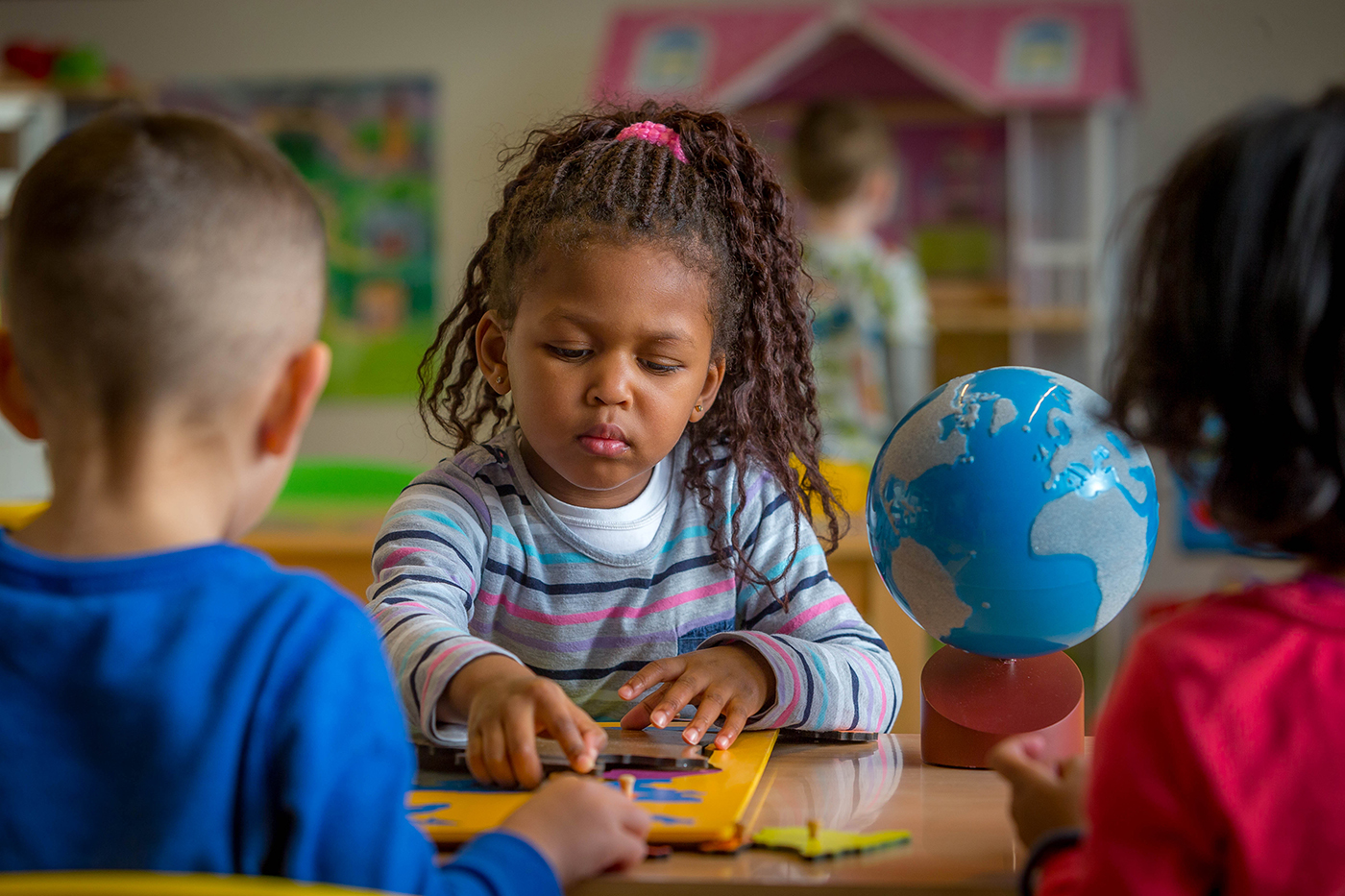 Children in Montessori Class © David Cantwell Photography