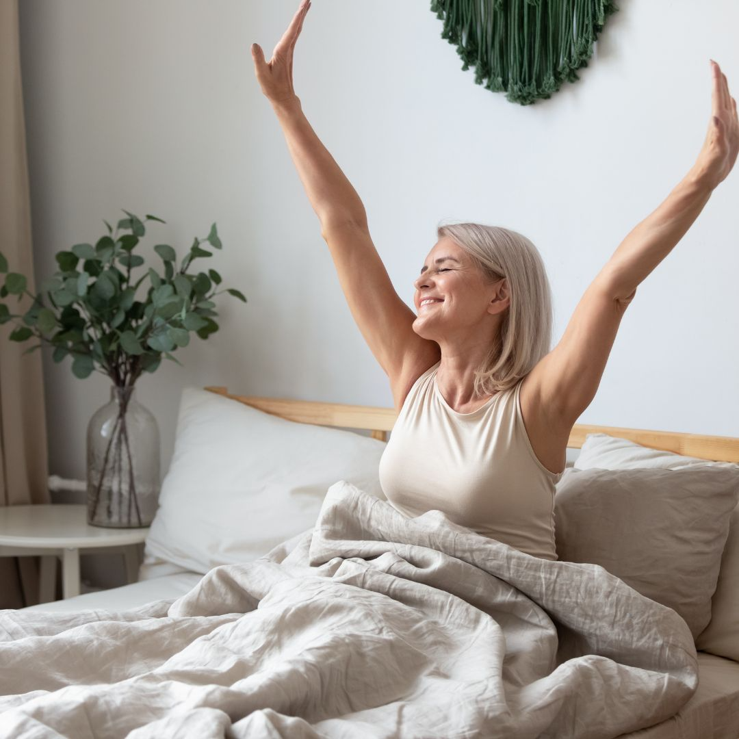Women waking up.