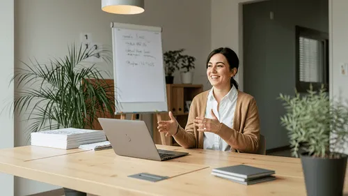 Strata team at work in office