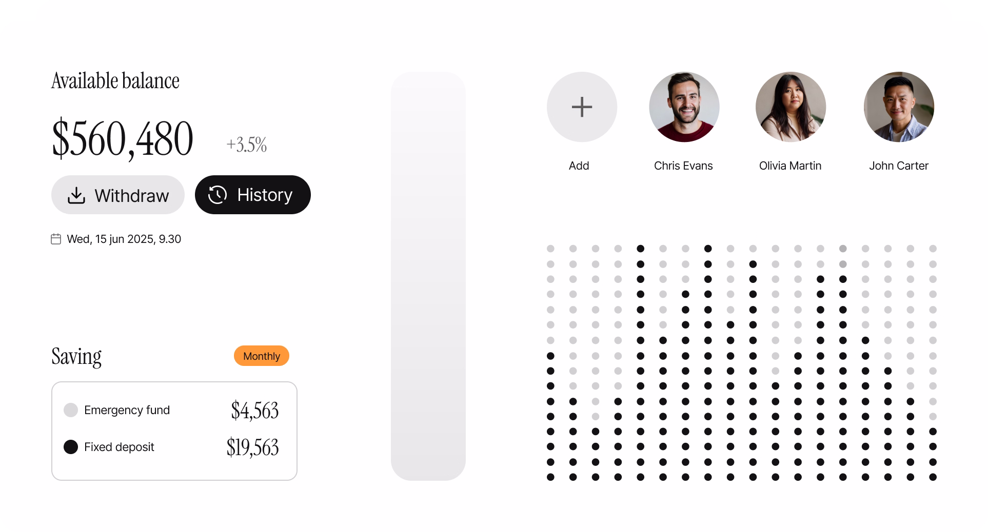 feature three hero dashboard