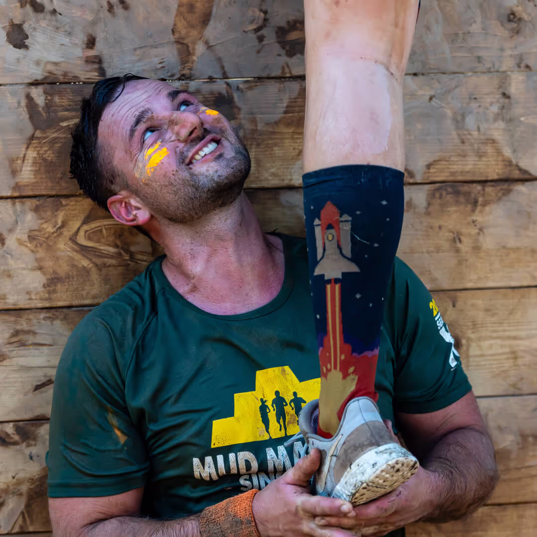 Participant helping other participant