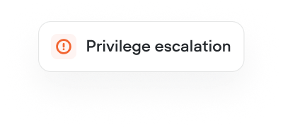 Privilege escalation
