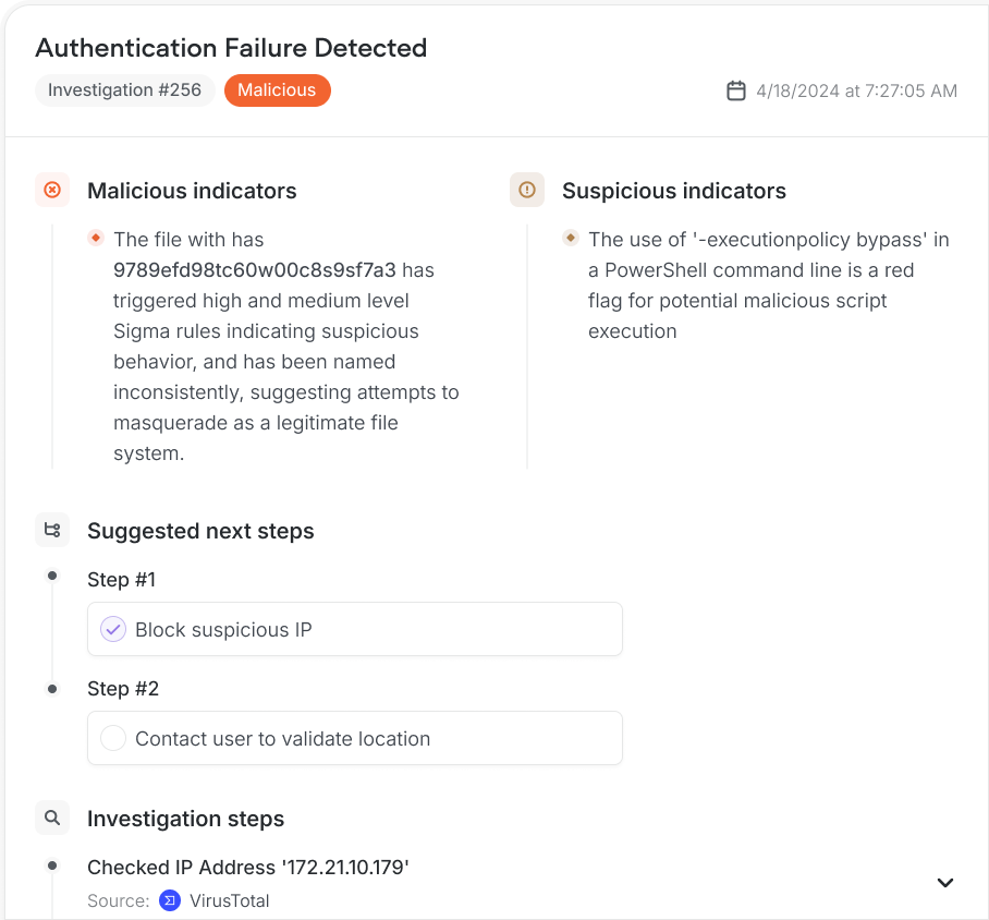 Turn unstructured inputs into structured outputs