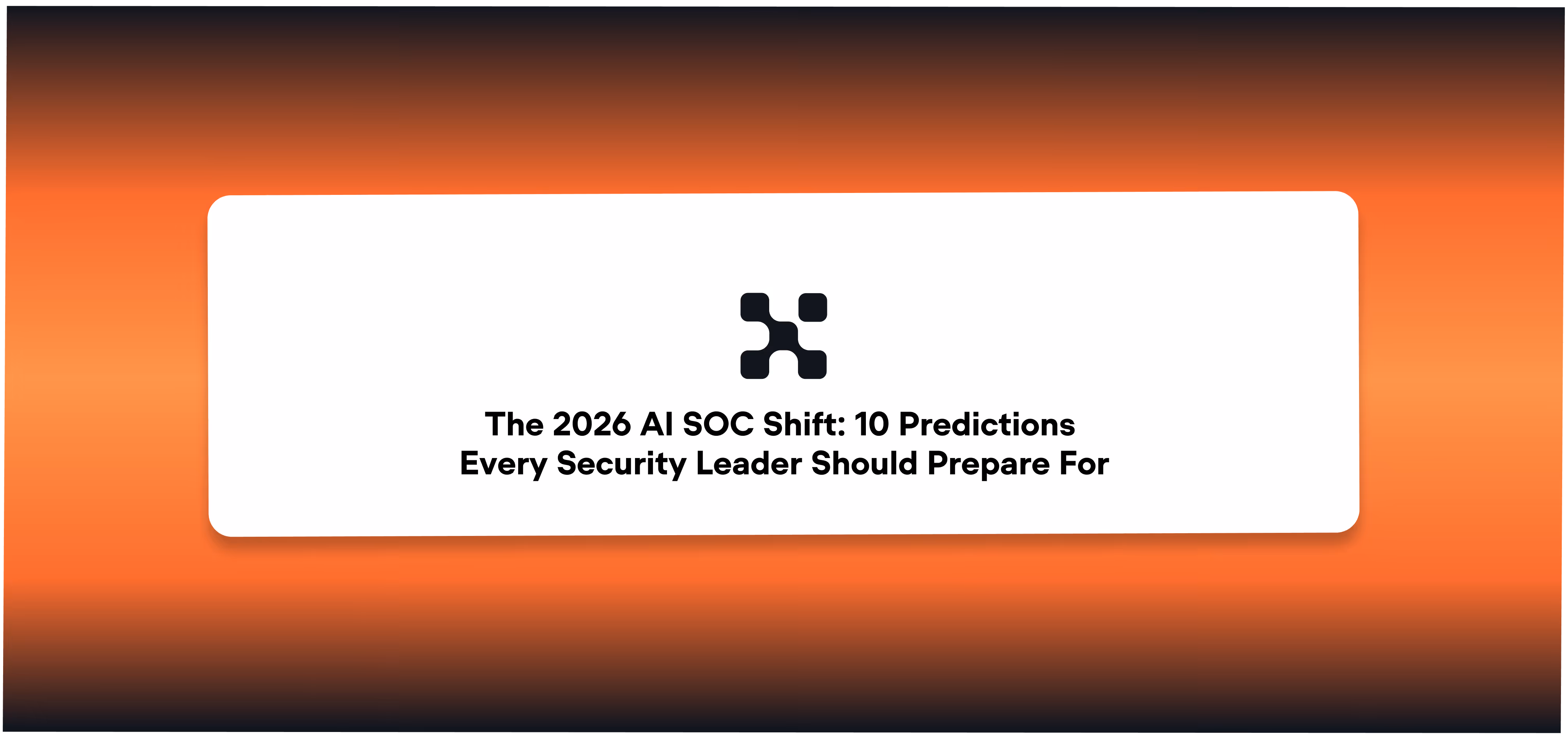 10 predictions about AI in security operations