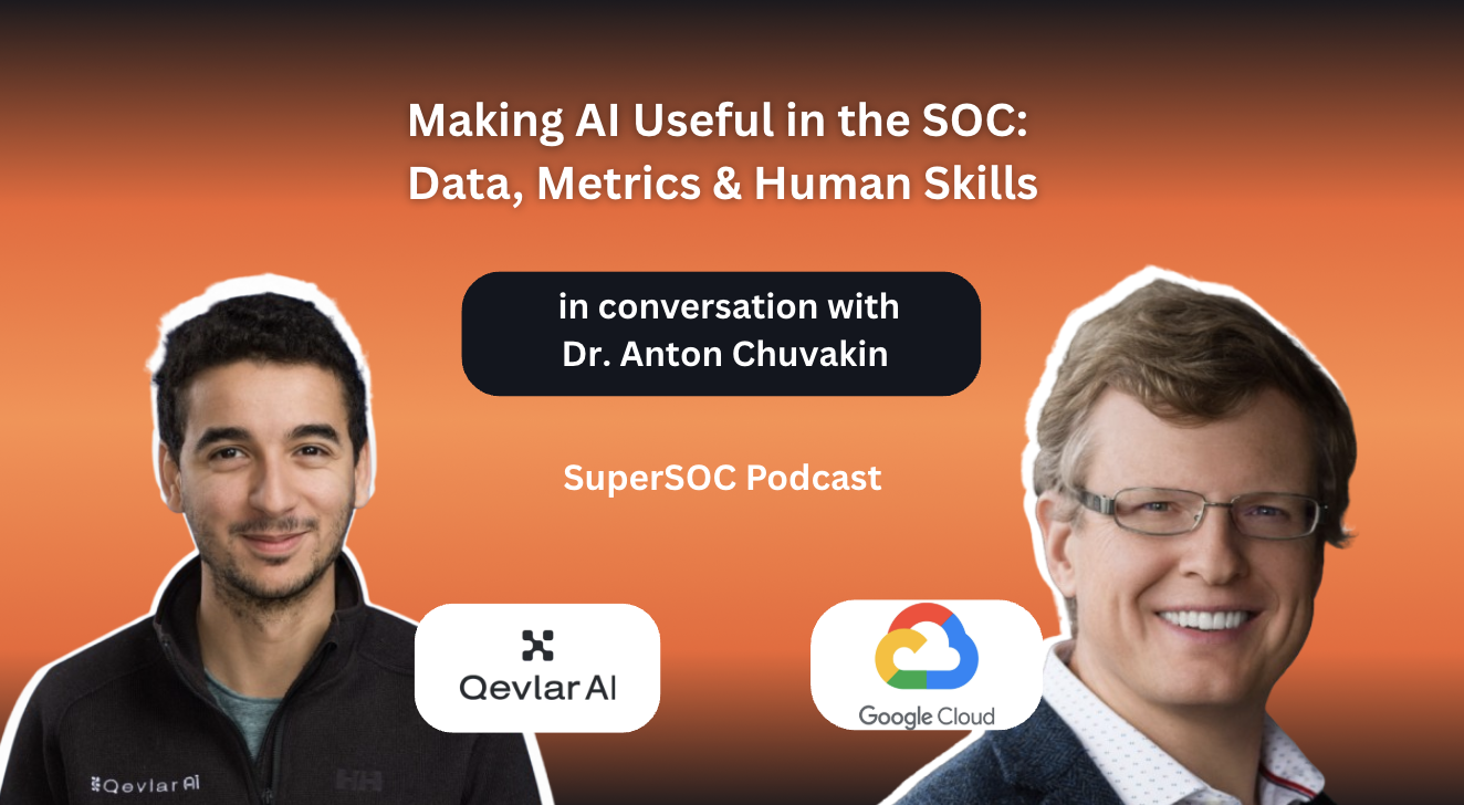 Making AI Useful in the SOC: Data, Metrics & Human Skills with Dr. Anton Chuvakin @ Google Cloud
