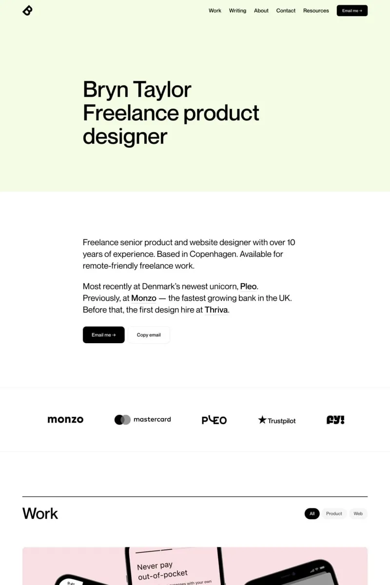 Website image