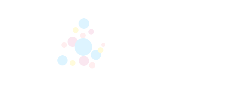 France Travail logo featuring a cluster of overlapping pastel-colored circles to the left of the white text reading 'France Travail' on a black background.