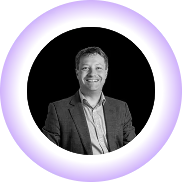 A photo of Laurence Brown, the Head of Visser AI