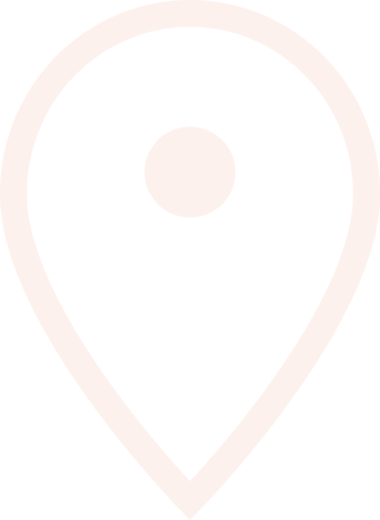 Simple location pin icon with a central dot and rounded teardrop shape outline.