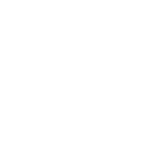 White location pin icon on black background.