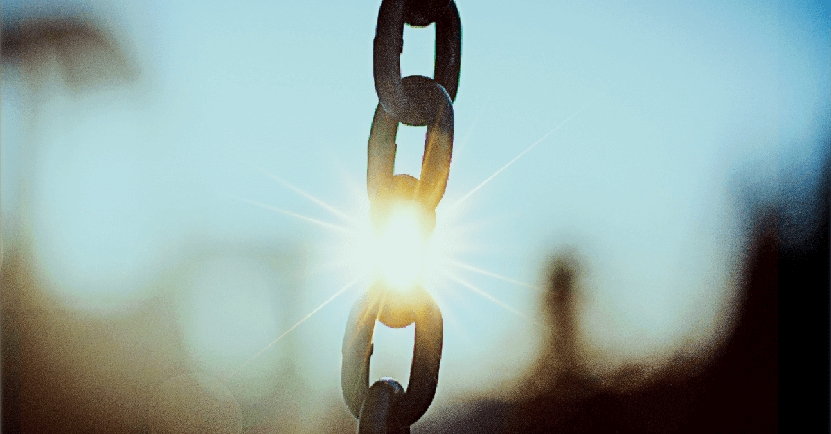 Broken Chain Poem by Ron Tranmer