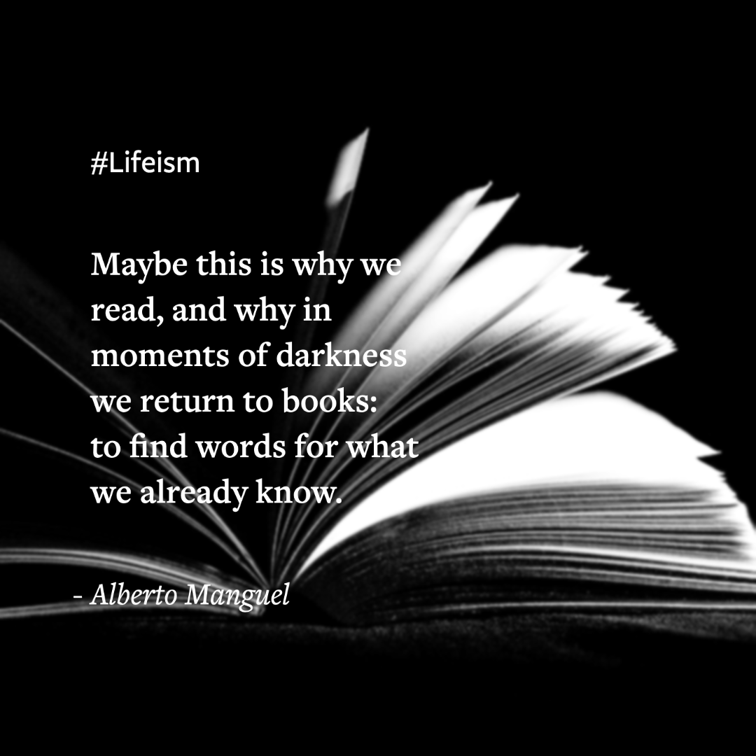 quotes for Book Lovers Alberto Manuel - Lifeism