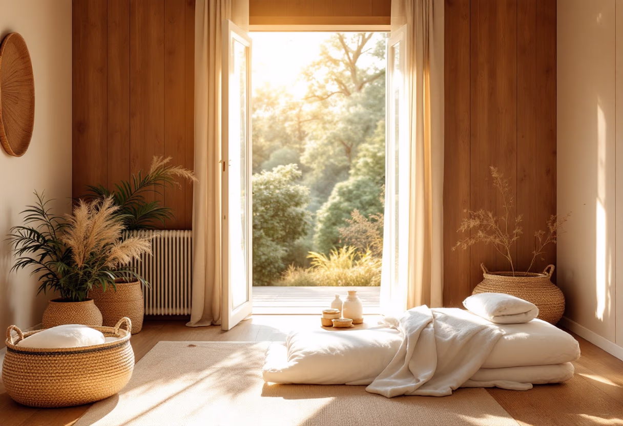 [background image] calming spa environment (for a massage therapist)