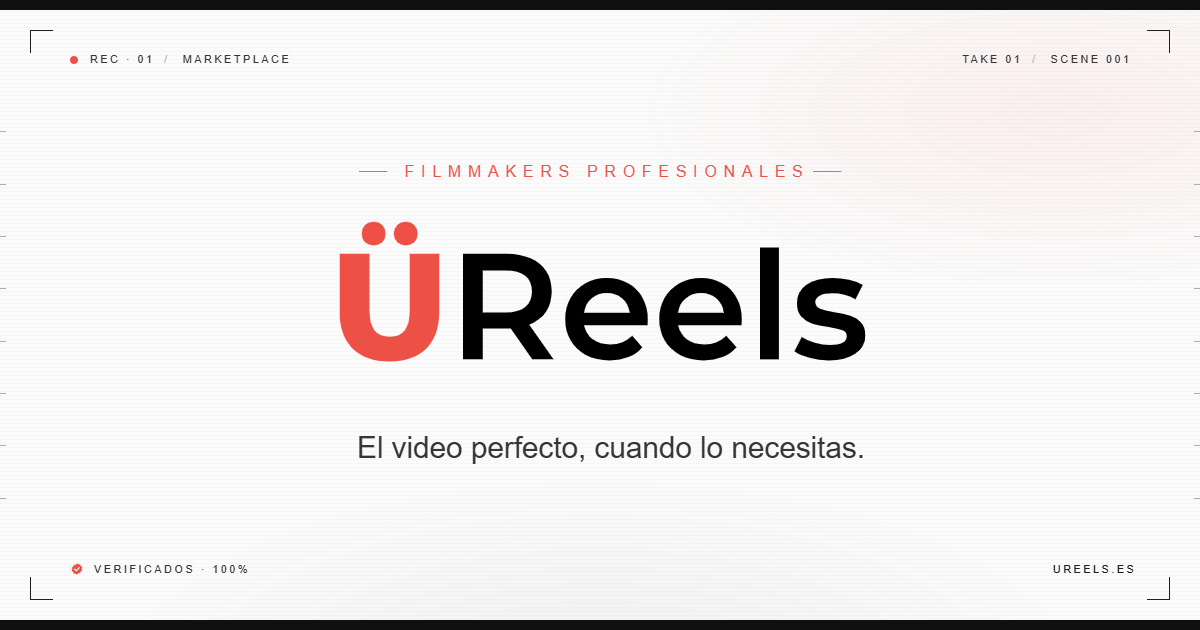 UReels - Vídeos profesionales para tu empresa, fotografía y vídeo en Terrassa