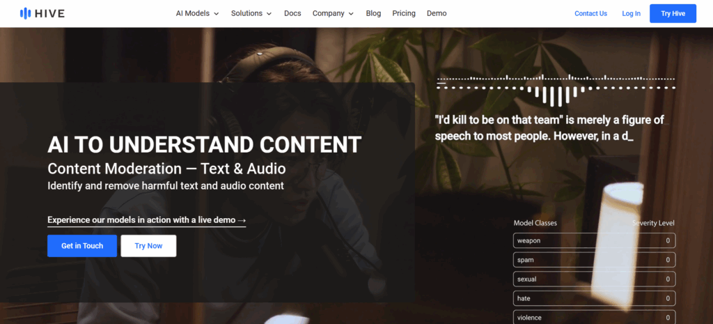 Hive AI Deepfake Detection