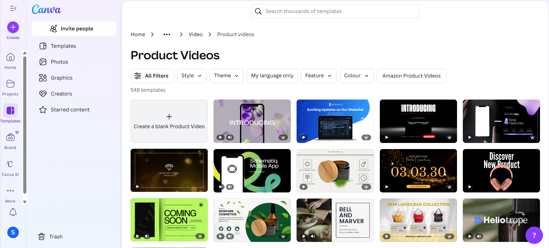 Canva Video: Best for Brand Templates
