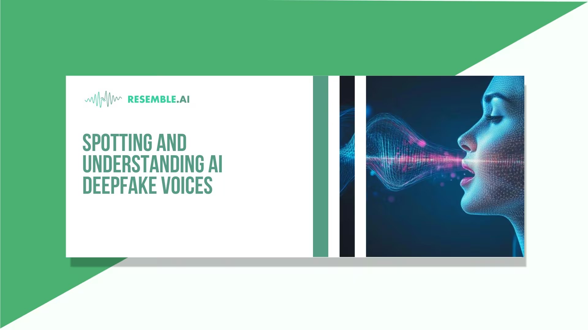 Example System Using C Language Spotting and Understanding AI Deepfake Voices with Examples | Resemble AI