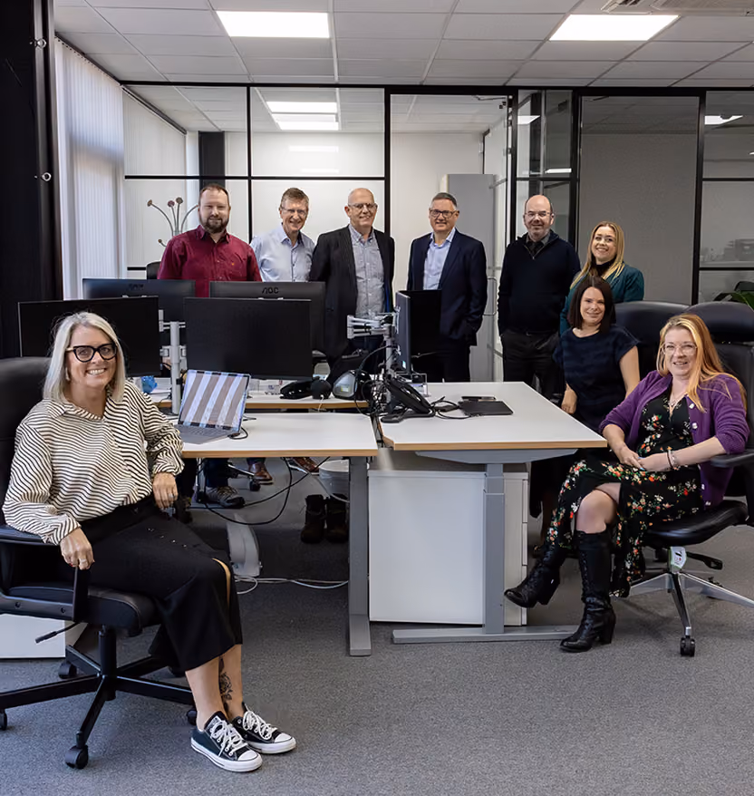 Eximia team in the office