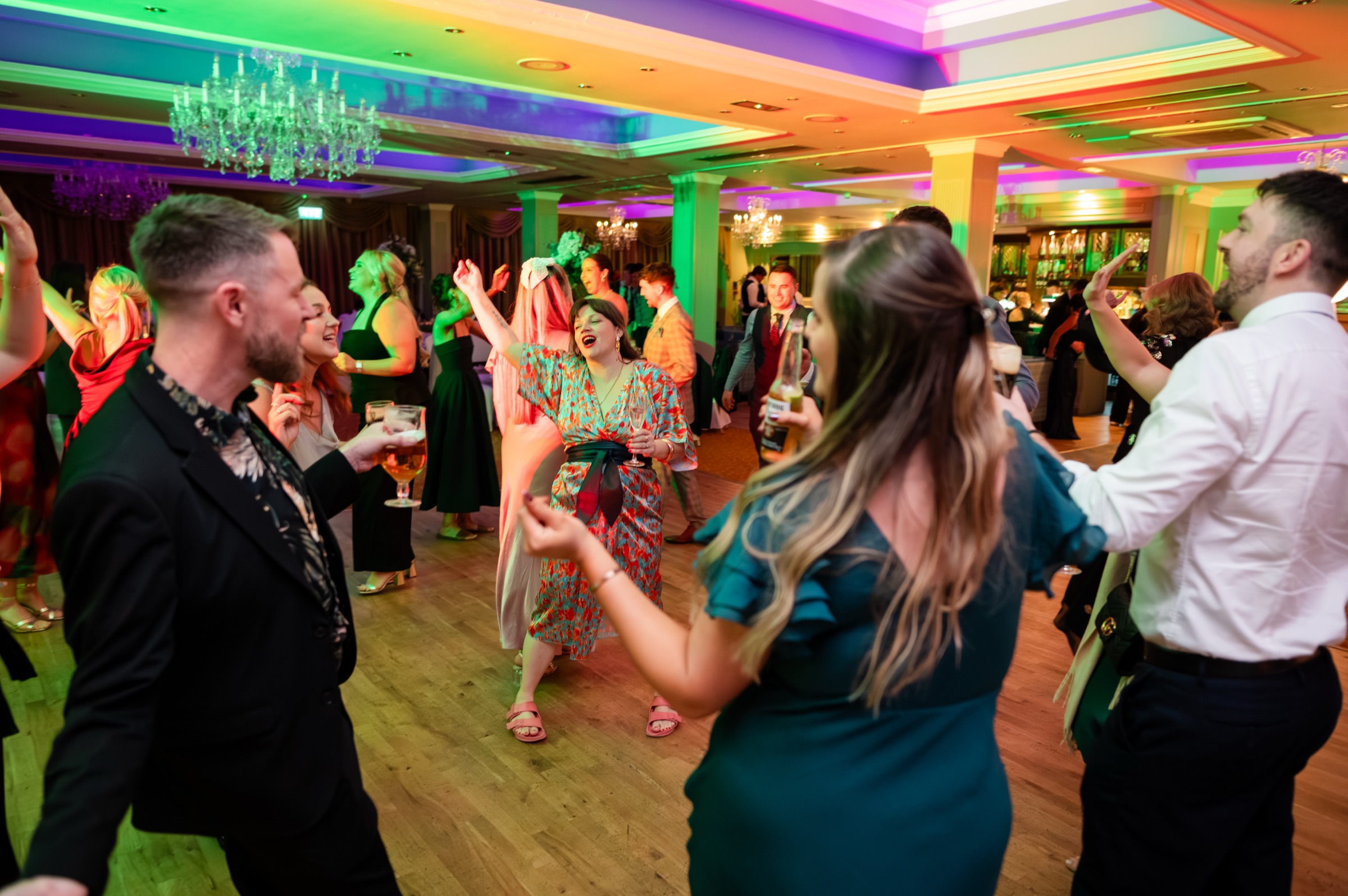 Bride and groom at their wedding reception — Brian Hennessy wedding DJ